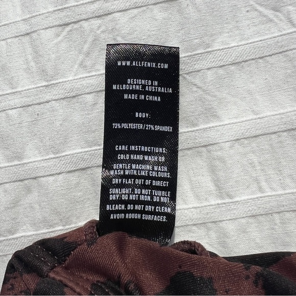 All Fenix Heidi Leopard Print Bra, AU Extra Small - Picture 10 of 10